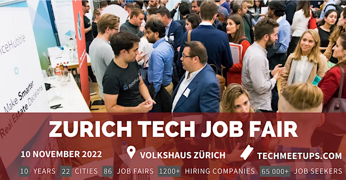 Zurich Tech Job Fair Autumn 2022 Swiss IT Companies